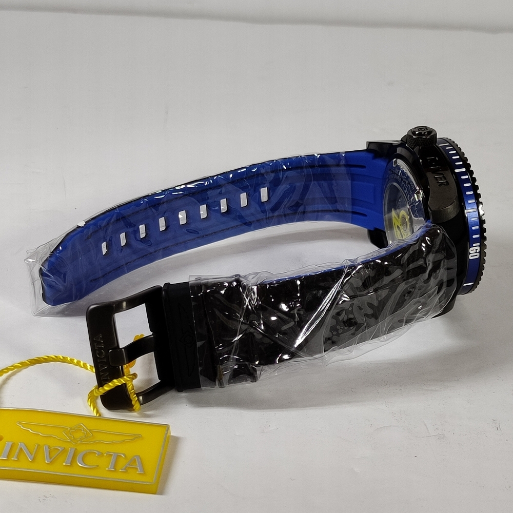 Invicta 47mm Blue/ Black Grand Diver Watch - Picture 8 of 11
